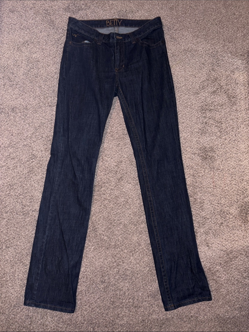Kimes Ranch Dark Indigo Straight-Leg Women's Jeans